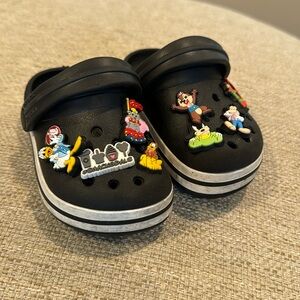 Child 6 crocs with Disney Charms Included
